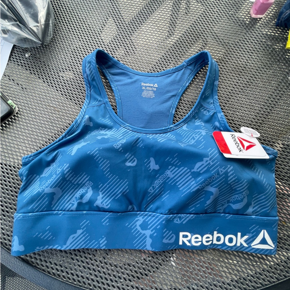 Reebok Blue Sports Bra